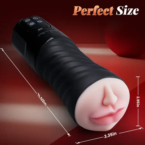 XV5: 2-in-1 Smart Oral & Vaginal Masturbator with Detachable Wireless Remote