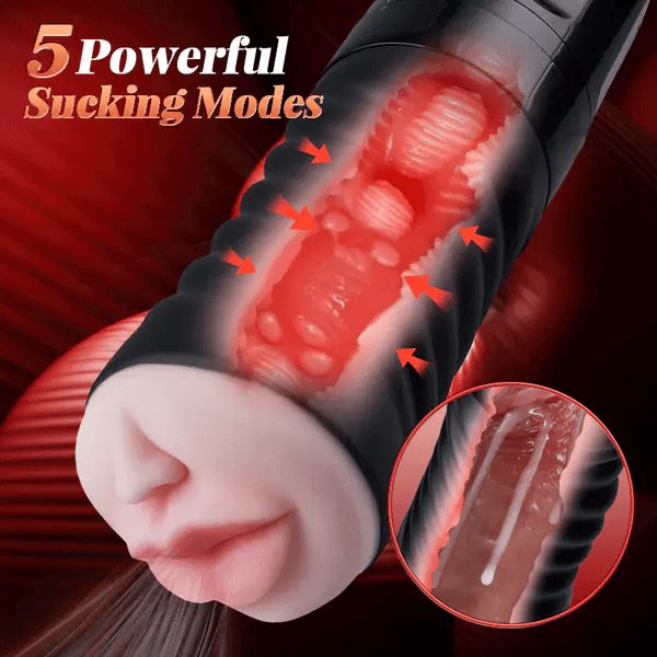 XV5: 2-in-1 Smart Oral & Vaginal Masturbator with Detachable Wireless Remote