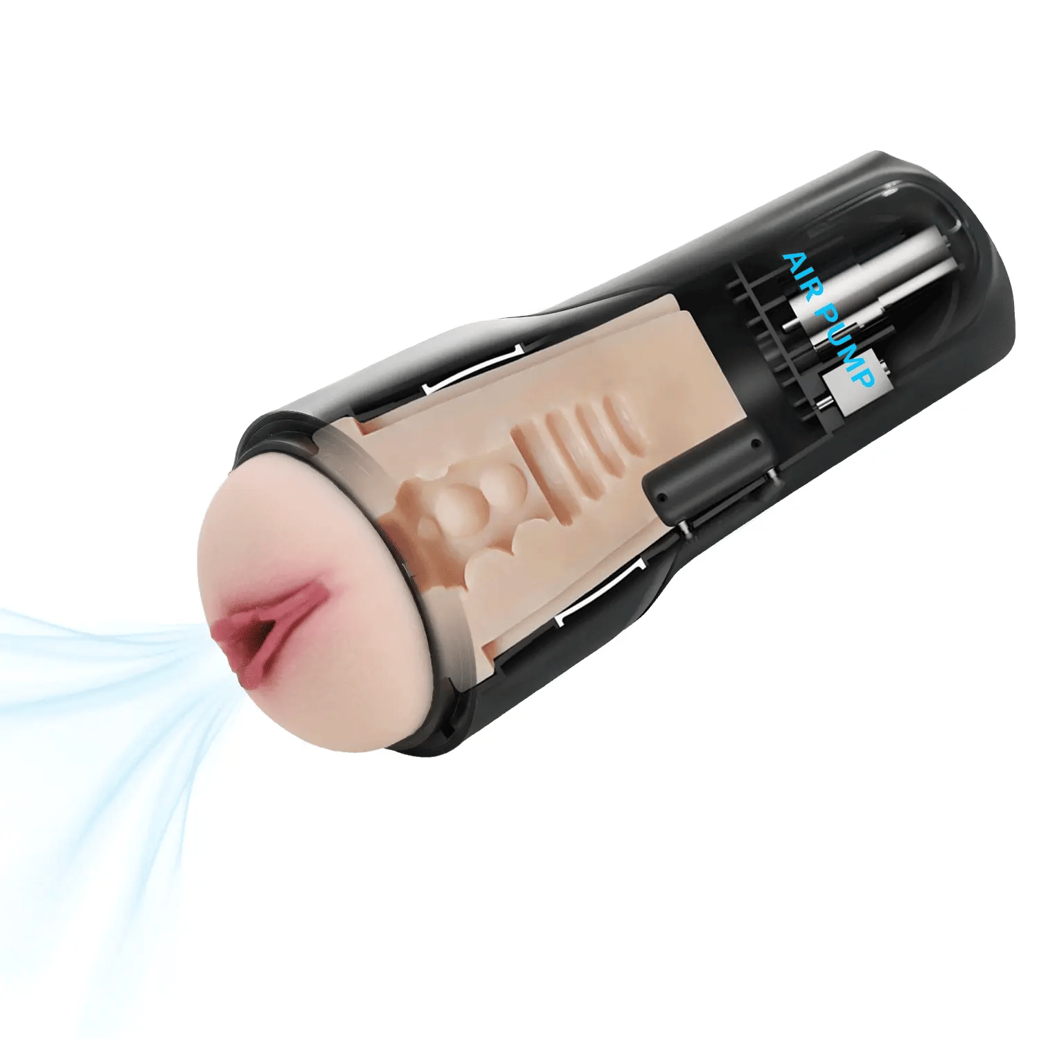 Airturn 4: Masturbator with Gen 2 Contraction Tech Clamping Sucking Vibrating