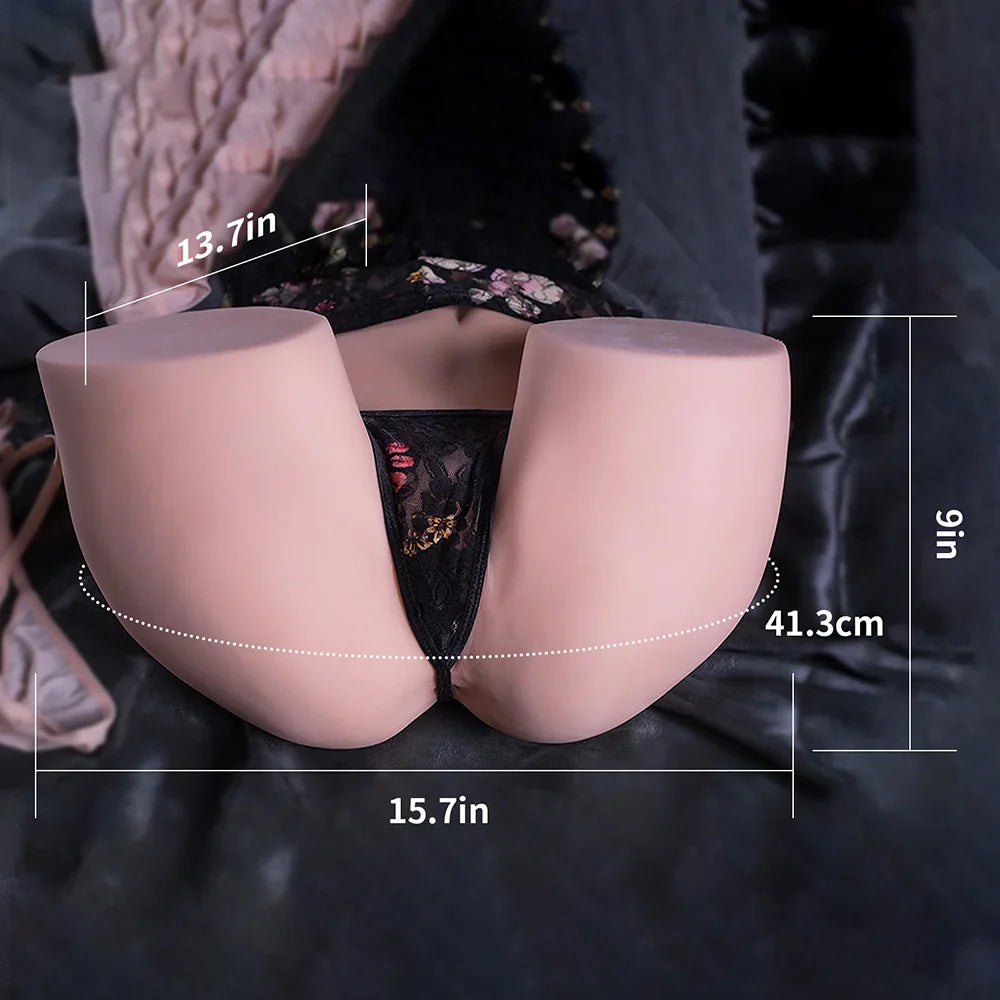 Natalie: TPE Butt Masturbator 13kg（28.66lb）Lifelike 1:1 Doggy Style