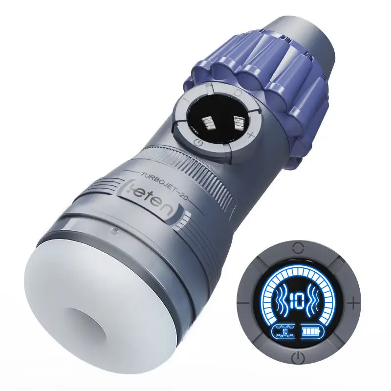 Leten TurboJet: Male Masturbator 10 Sucking Vibrating Portable Size