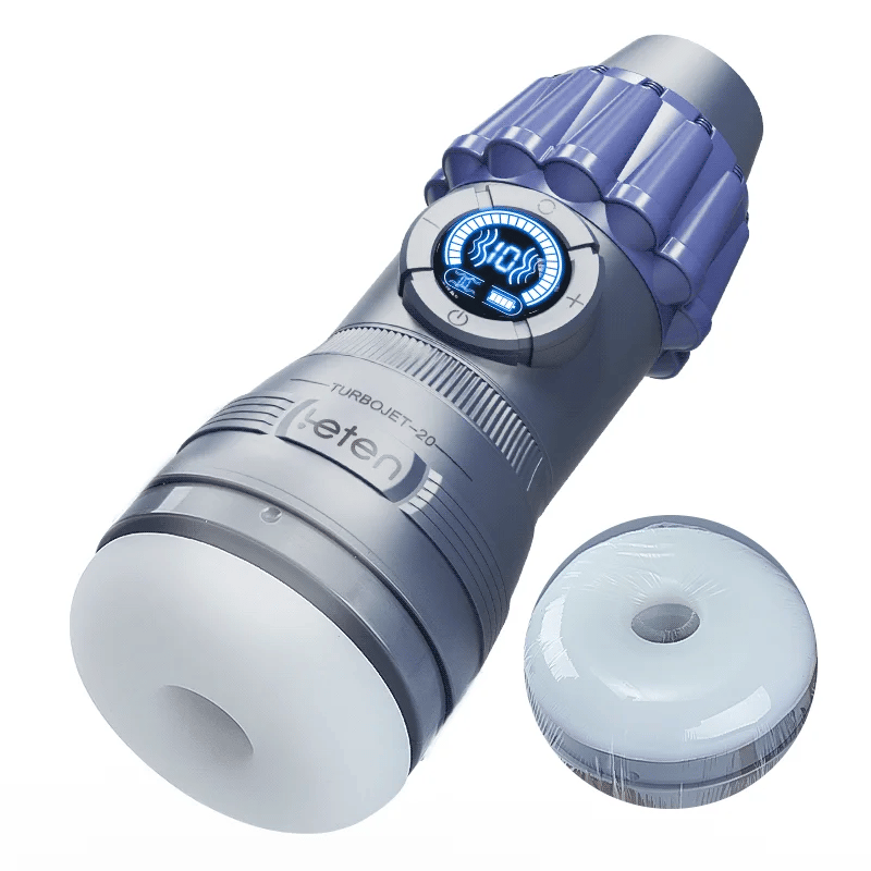 Leten TurboJet: Male Masturbator 10 Sucking Vibrating Portable Size