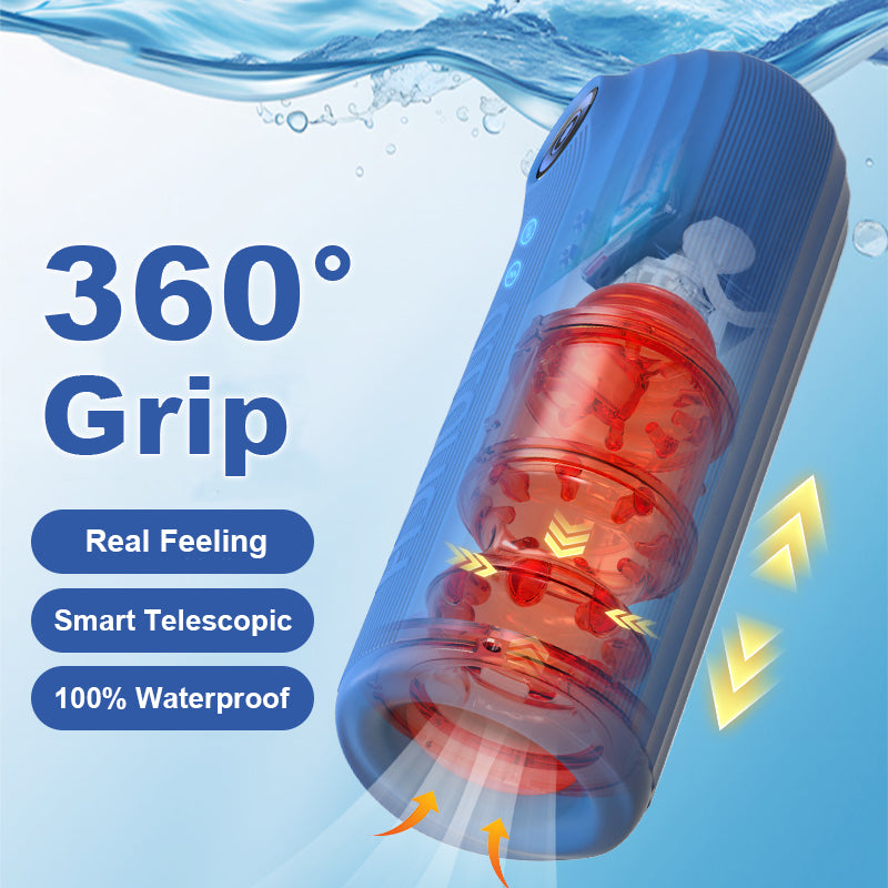 Submarine: Underwater Masturbator Thrusting Vibrating 360° Muscle Contraction