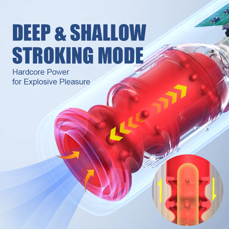 Submarine: Underwater Masturbator Thrusting Vibrating 360° Muscle Contraction