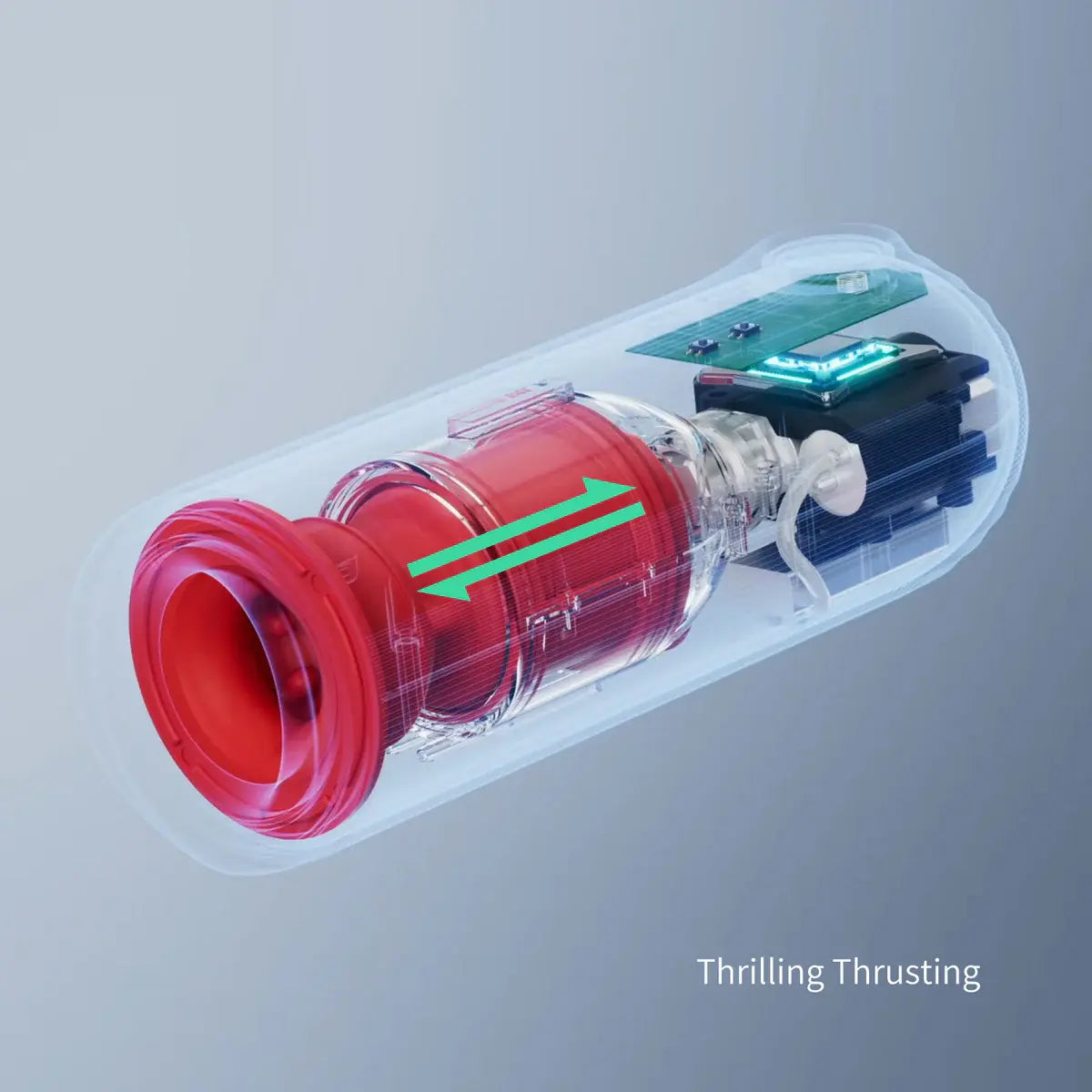 Submarine: Underwater Masturbator Thrusting Vibrating 360° Muscle Contraction