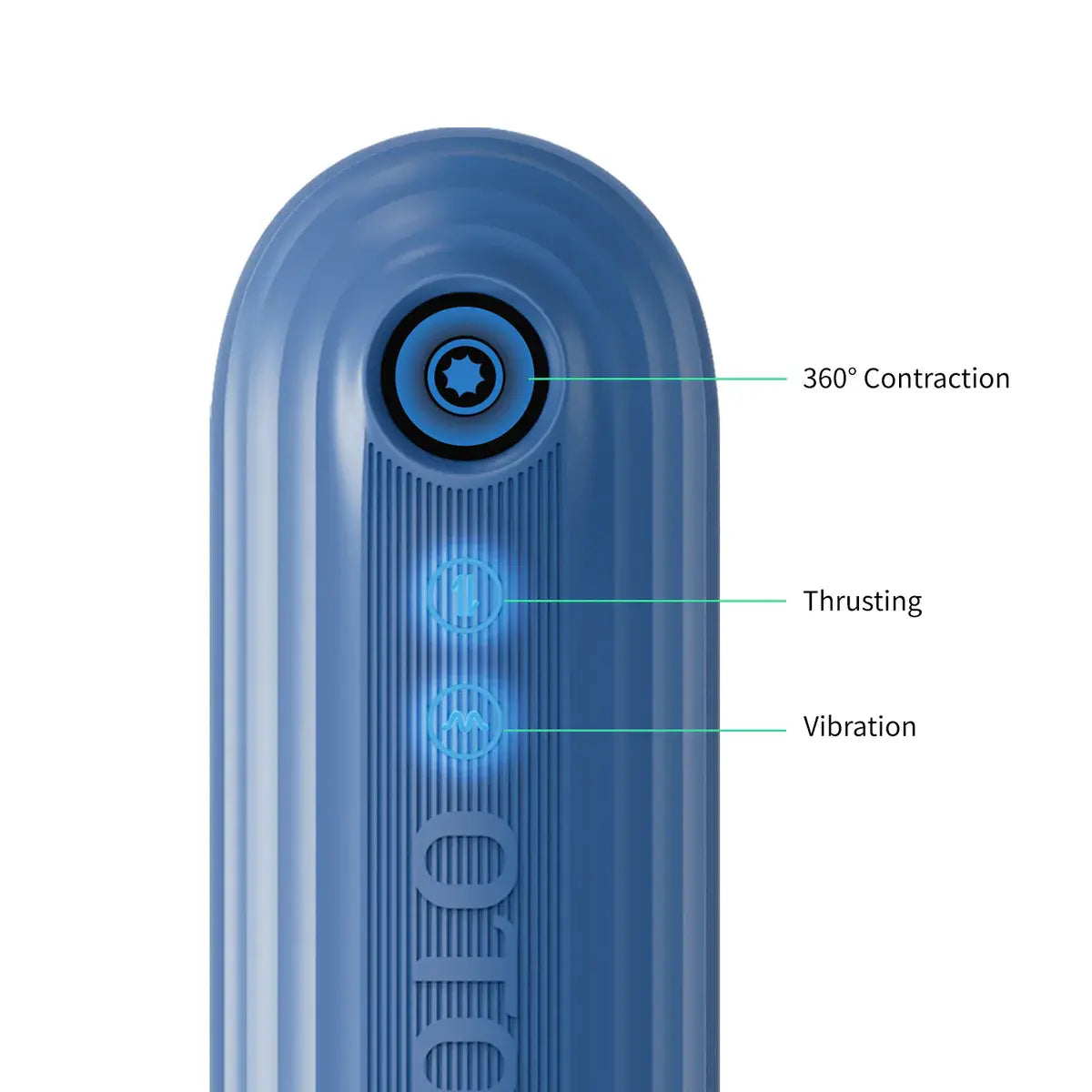 Submarine: Underwater Masturbator Thrusting Vibrating 360° Muscle Contraction