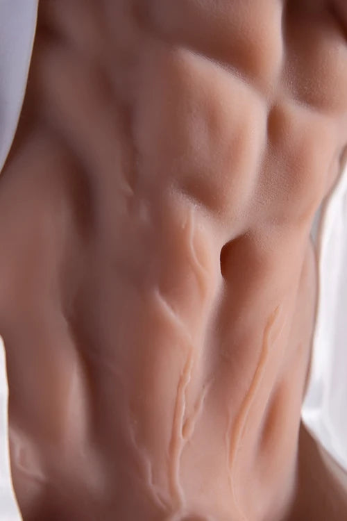 Kalel: Muscular Male Sex Torso 3.79kg (8.37lb) 8" Bendable Metal-Keel Dildo