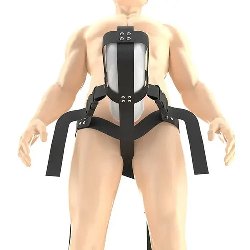 XA6: Hands-Free Wearable Strap for Masturbation Cup