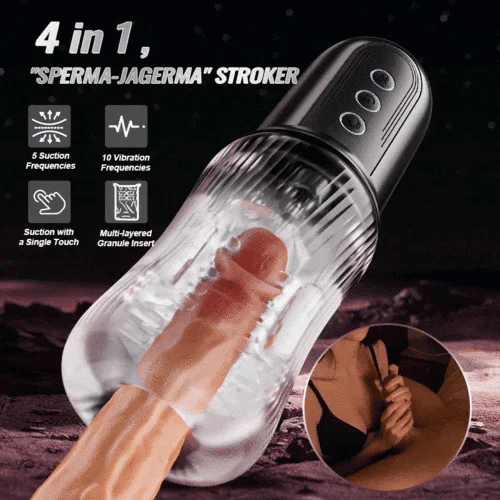 XS14 Pro: Male Masturbator with Powerful & Tight Suction Vibration