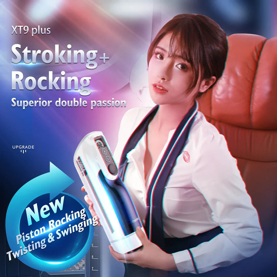 Leten A380 IV: Realistic Auto Stroker with Thrusting & Rocking