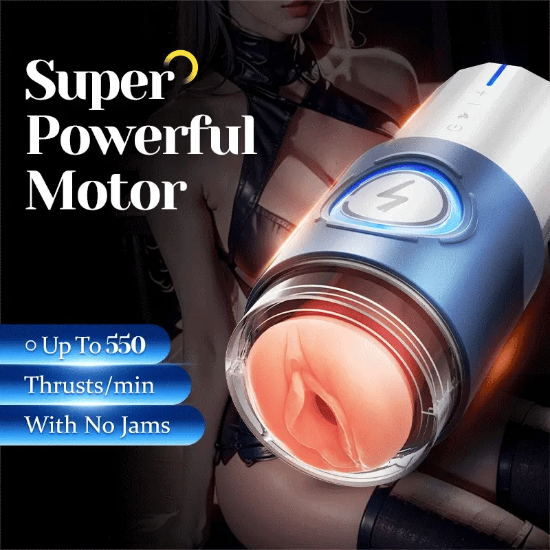 Leten ThermoPod: High-Speed Auto Stroker with 10-Strip Infrared Light Heating