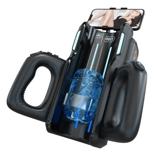 Leten Thrusting Pro: 700 SPM High-Speed Auto Stroker with Dual Sleeves