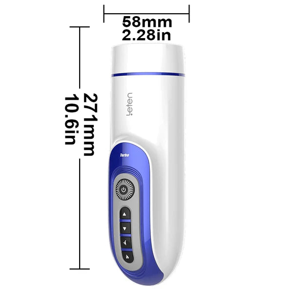 Leten Turbo: Auto Stroker 5 Thrusting Rotating 5 Gear Speed with Heat
