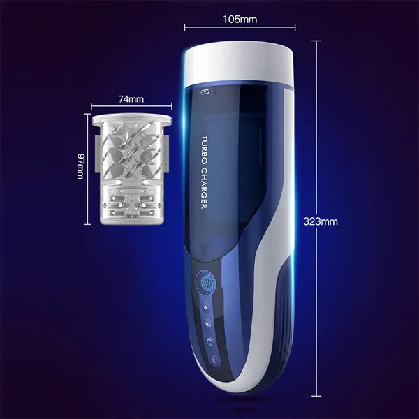 Leten Turbo Charger: High-end Auto Stroker with 10 Thrusting Rotating