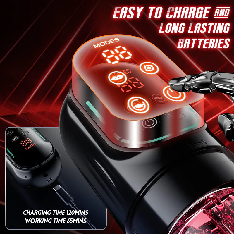 XR4: Pro App Blowjob Machine Sucking Thrusting Rotating Vibrating Waterproof