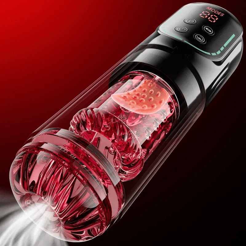 XR4: Pro App Blowjob Machine Sucking Thrusting Rotating Vibrating Waterproof