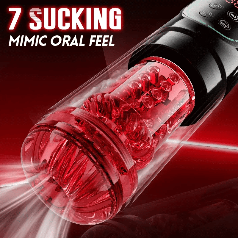 XR4: Pro App Blowjob Machine Sucking Thrusting Rotating Vibrating Waterproof