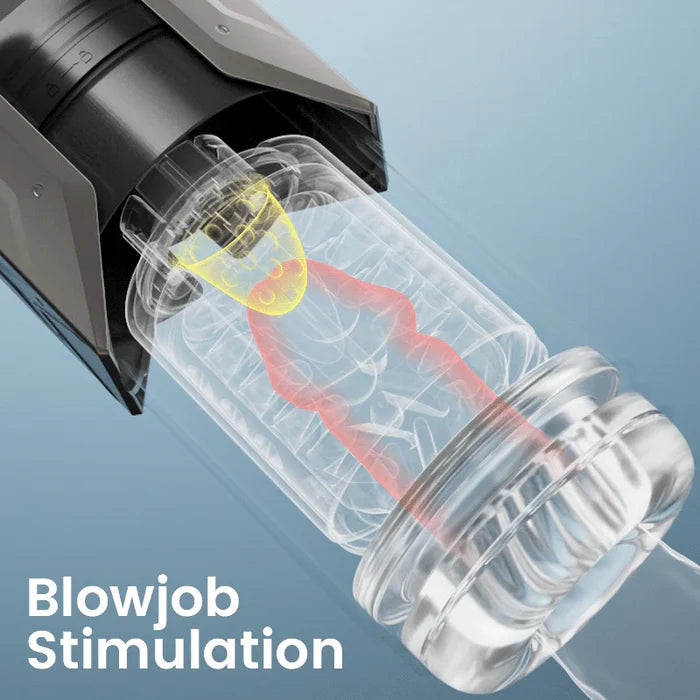 XT20: Blowjob Machine Sucking Rotating Thrusting Vibrating Waterproof