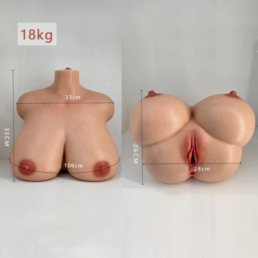 Seraphina: 18.0kg (39.7lb) 3-in-1 Silicone Masterpiece | Gel-Filled Breasts, Vagina & Anal