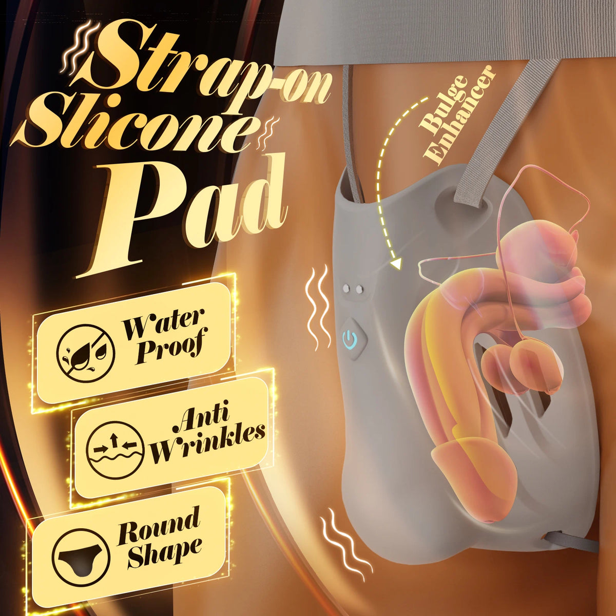 XM1: Discreet Wearable Male Vibrator Massager | Whisper-Quiet Stamina Trainer