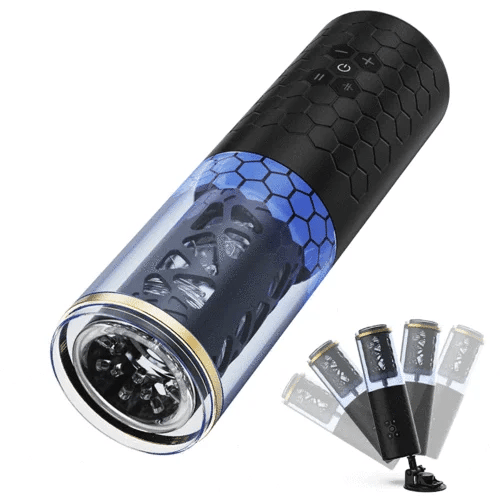 XR11: Hands-Free Male Masturbator 10 Thrusting & Rotating & Suction Base
