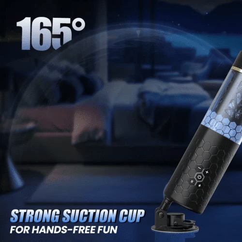 XR11: Hands-Free Male Masturbator 10 Thrusting & Rotating & Suction Base