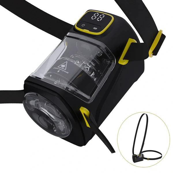 XT2: Wearable Male Masturbator 9 Thrusting Modes Vibrating & Adjustable Strap