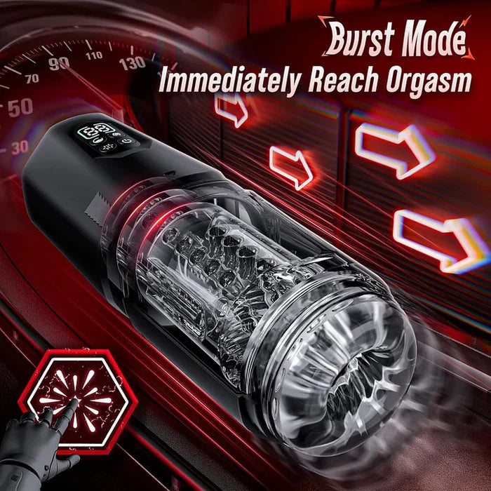 XR19: Hands-Free Masturbator Thrusting, Rotating & Dual-Vibration