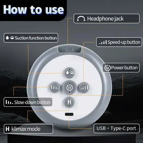 XT32: Hands-Free Masturbator Auto-Lube, Remote Control & Privacy Case