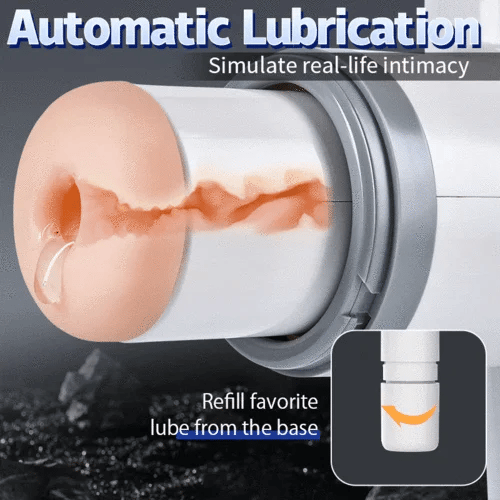 XT32: Hands-Free Masturbator Auto-Lube, Remote Control & Privacy Case