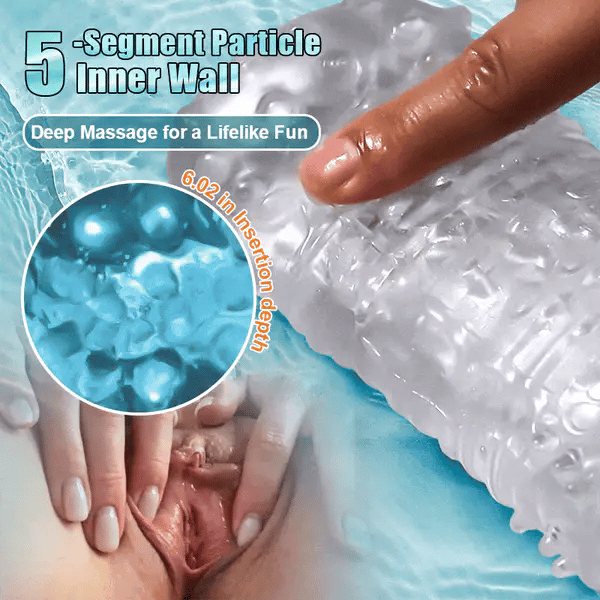 XP6: 2 in 1 Hydro Penis Pump with 6 Vacuum Suction & Hydrotherapy Massage