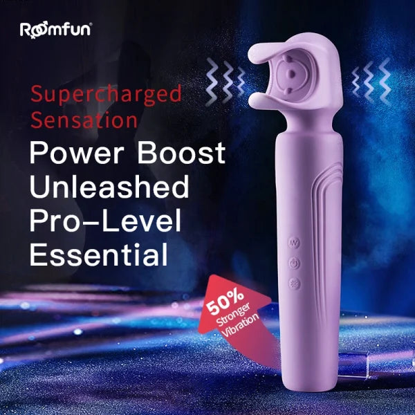 XM2: Heavy-Duty Male Wand Vibrator Deep-Rumbling Power & Instant Climax for Solo & Couples