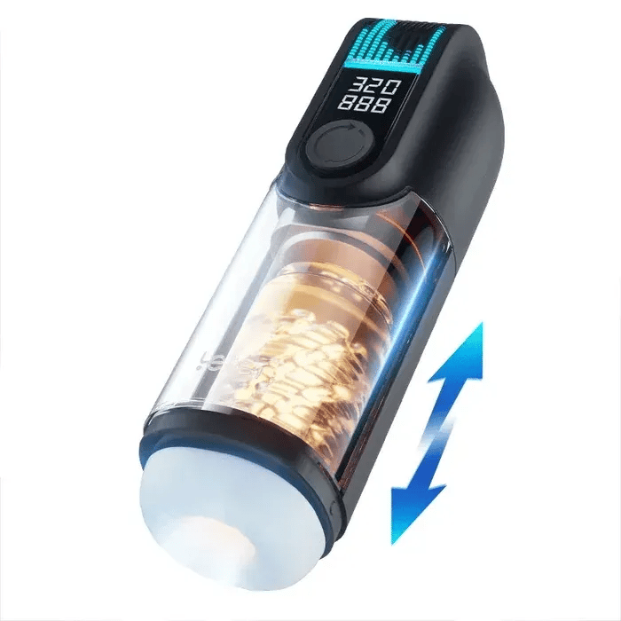 Leten Black Hole Pro: Dual Heating Auto Stroker with Stepless Speed Control