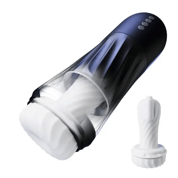 XT3: Male Masturbator Twisting Thrusting Vibrating with Heat & Dry Base