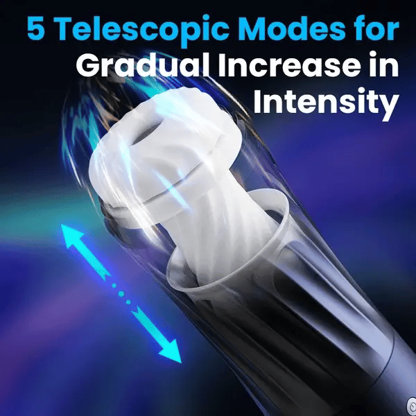 XT3: Male Masturbator Twisting Thrusting Vibrating with Heat & Dry Base