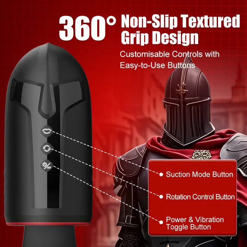 XG23: Smart Male Vibrator Rotating & Suction Cup with Scrotal Stimulator
