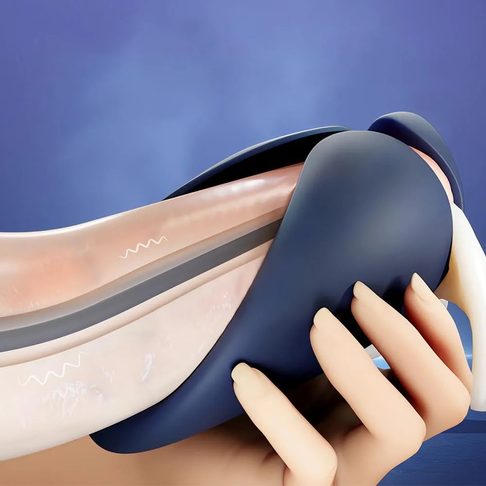 XG6: Male Vibrator 3-in-1 Triple Stimulation with Urethral Sounding Plug