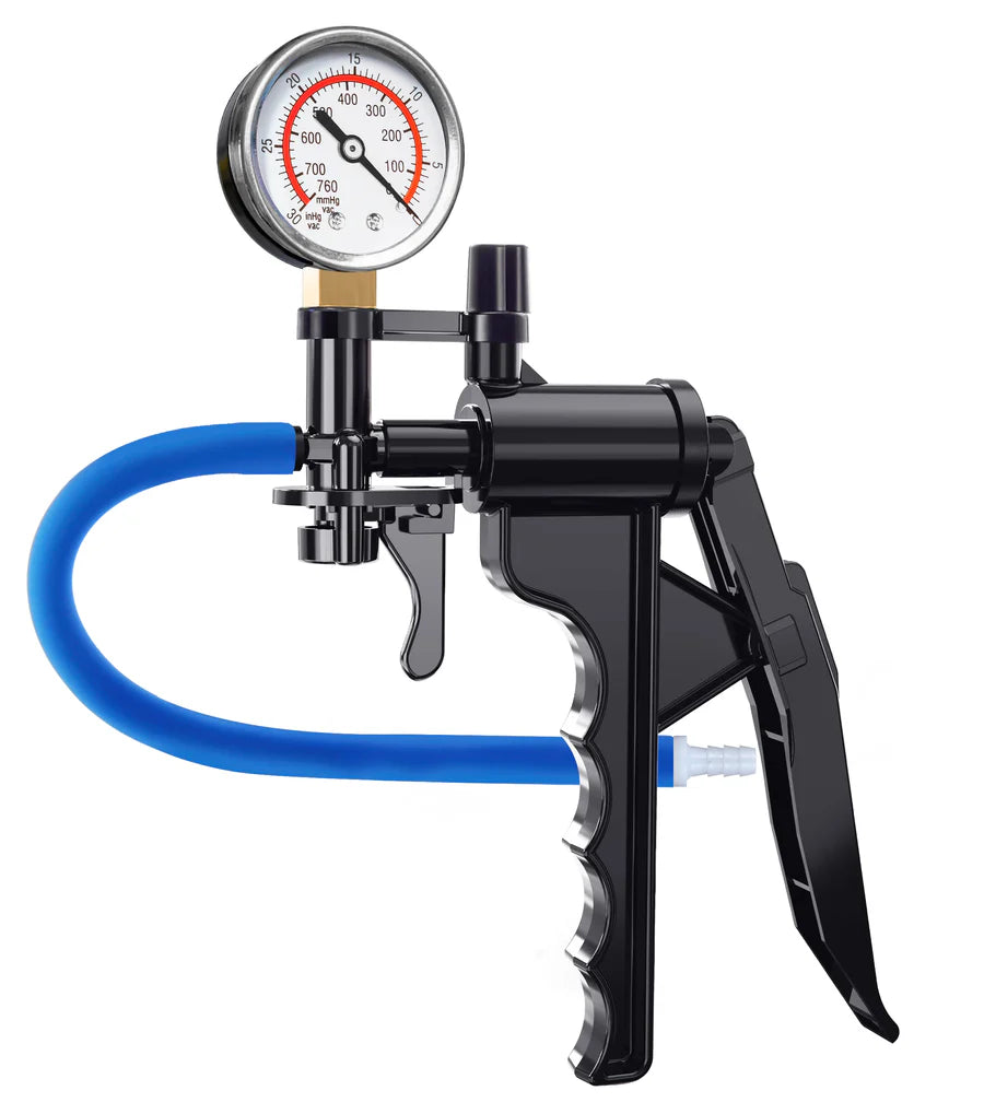 OptiMax: Premium Penis Pump with Pistol Grip & Gauge