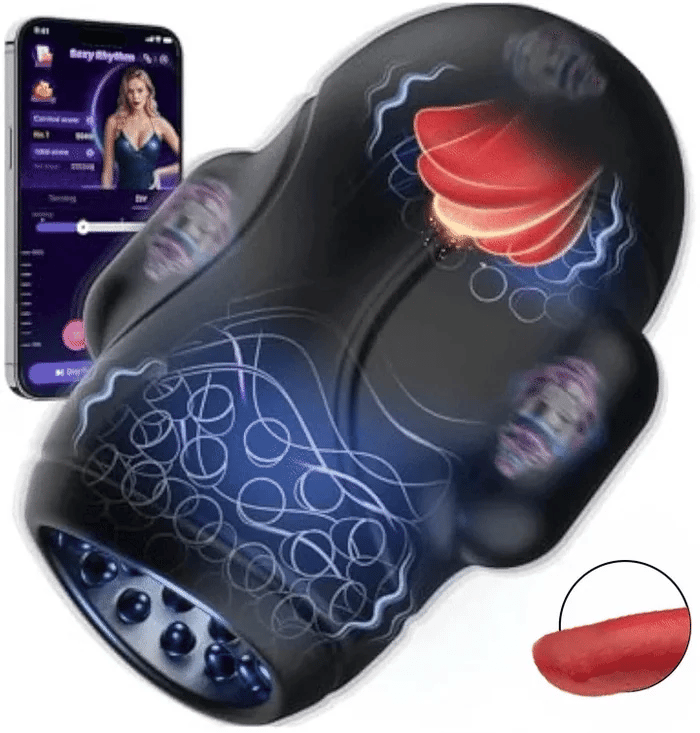XG1 Pro Smart Penis Vibrator: Triple-Motor Licking & Vibration Stimulator