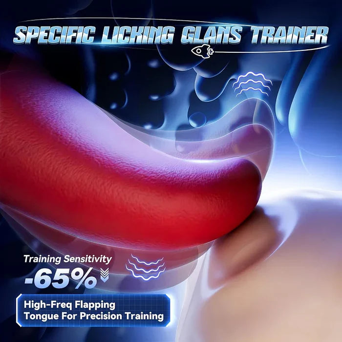XG1 Pro: Smart Penis Vibrator Triple-Motor Licking & Vibration Stimulator