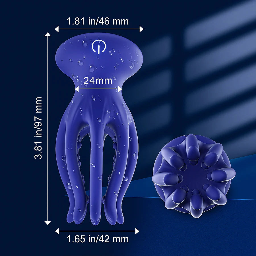 XG16 Penis Vibrator 10 Vibration Octopus Tentacle Design