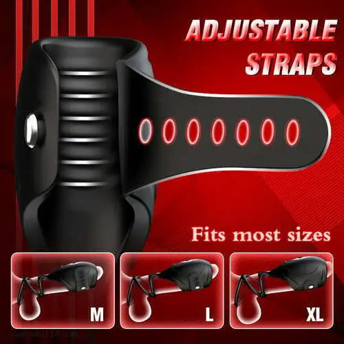 XG5: Smart Penis Vibrator 3-in-1 App-Controlled Glans Trainer with Adjustable Strap