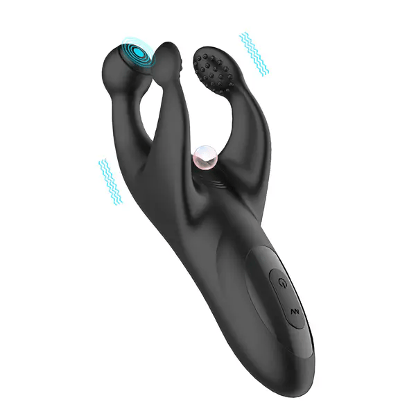 XG9: Penis Vibrator 3-Claw Patting & Vibrating Glans Trainer