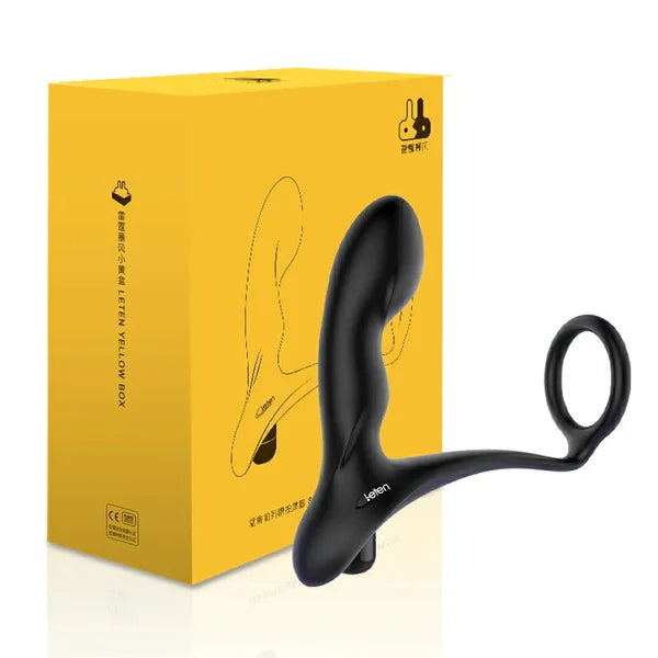 PM1: Leten Raptor Prostate Massager with Hollow-Body Vibration Track
