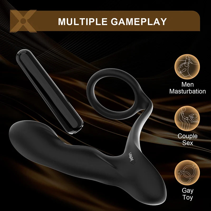 PM1: Leten Raptor Prostate Massager with Hollow-Body Vibration Track