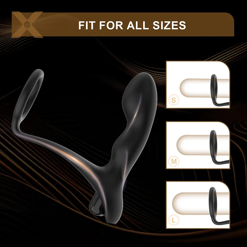 PM1: Leten Raptor Prostate Massager with Hollow-Body Vibration Track