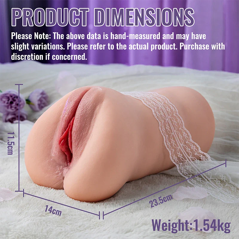 PU05 TPE Pussy Stroker: 1.54kg (3.39 lb) Thrusting & Vibrating Vagina