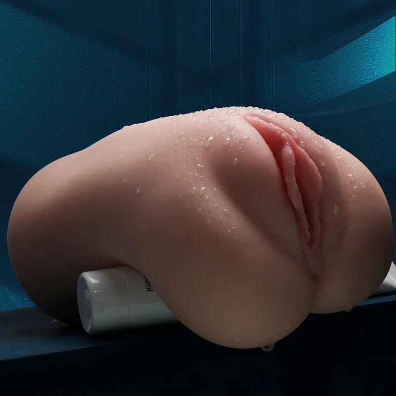 PU77: TPE Pussy Stroker 7.5" Lifelike Vaginal with Tight Texture