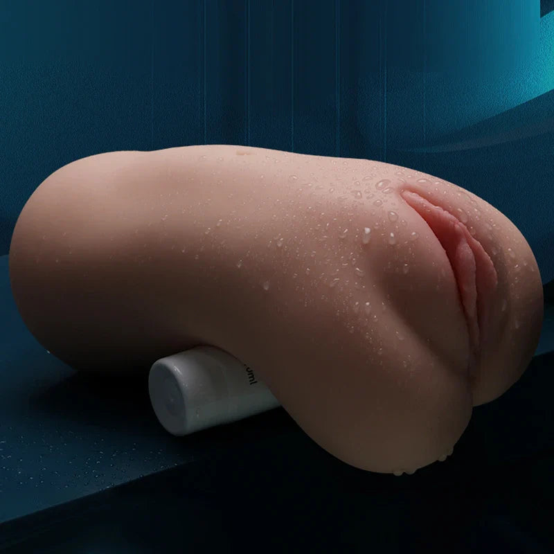 PU77: TPE Pussy Stroker 7.5" Lifelike Vaginal with Tight Texture