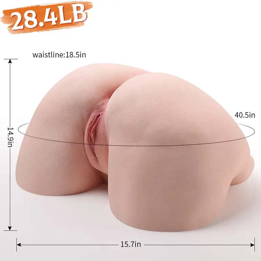 Serena: 13.0kg (28.7lb) Silicone Sex Doll Butt Tri-Plane Stability Design